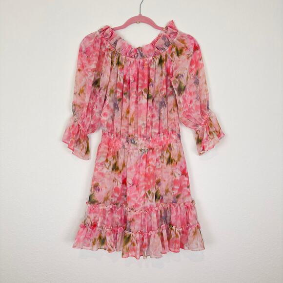 MISA Los Angeles Danae Mini Dress in Taza Floral Size Small - Picture 2 of 9